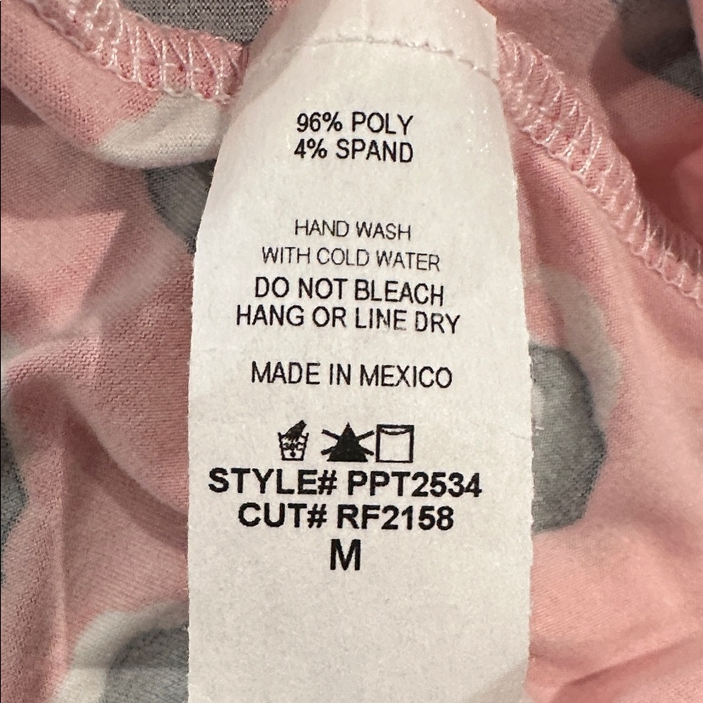 Trendy Coral and Black Women's Blouse - Picture 8 of 8